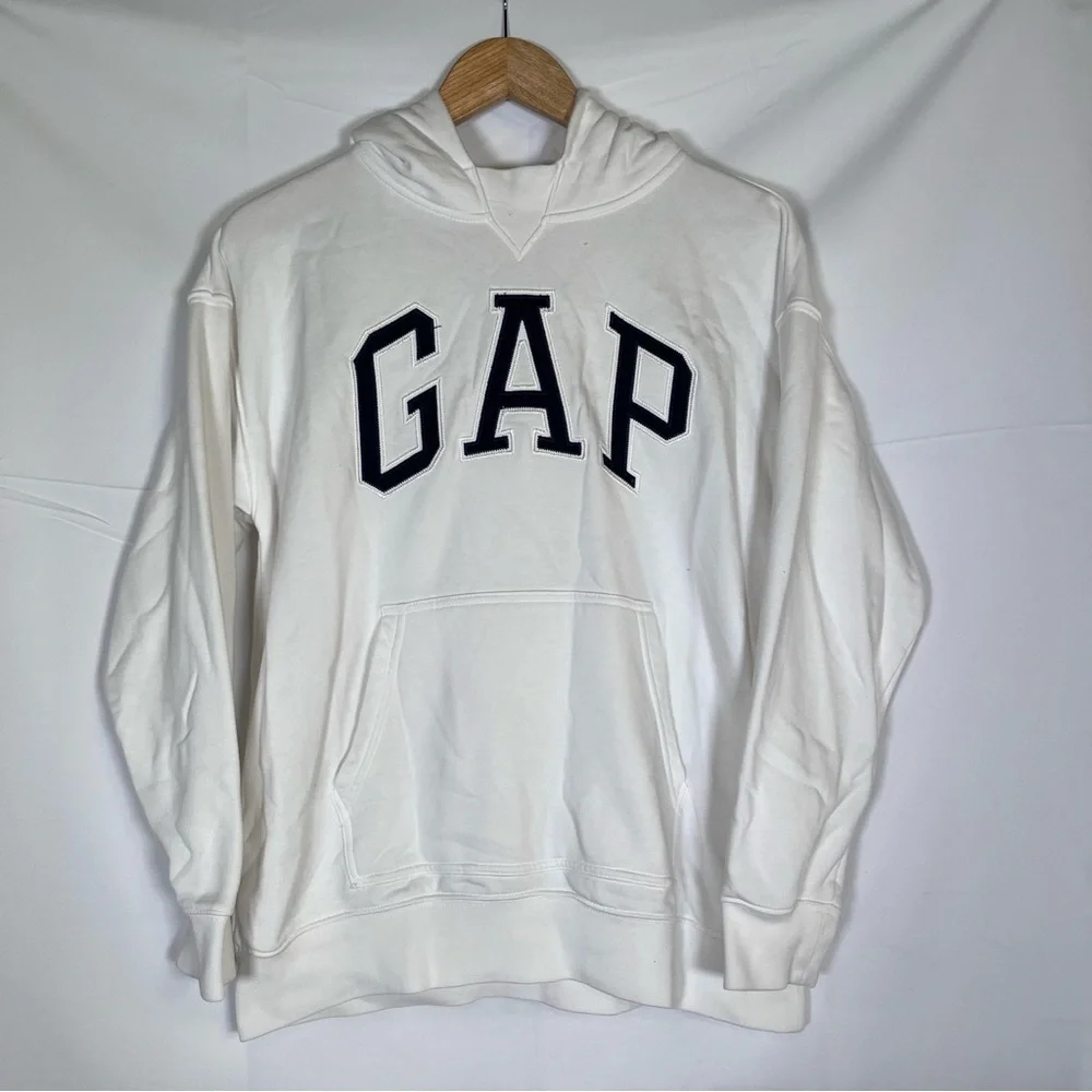Gap Teen Pullover‎ Hoodie White Size 14-16